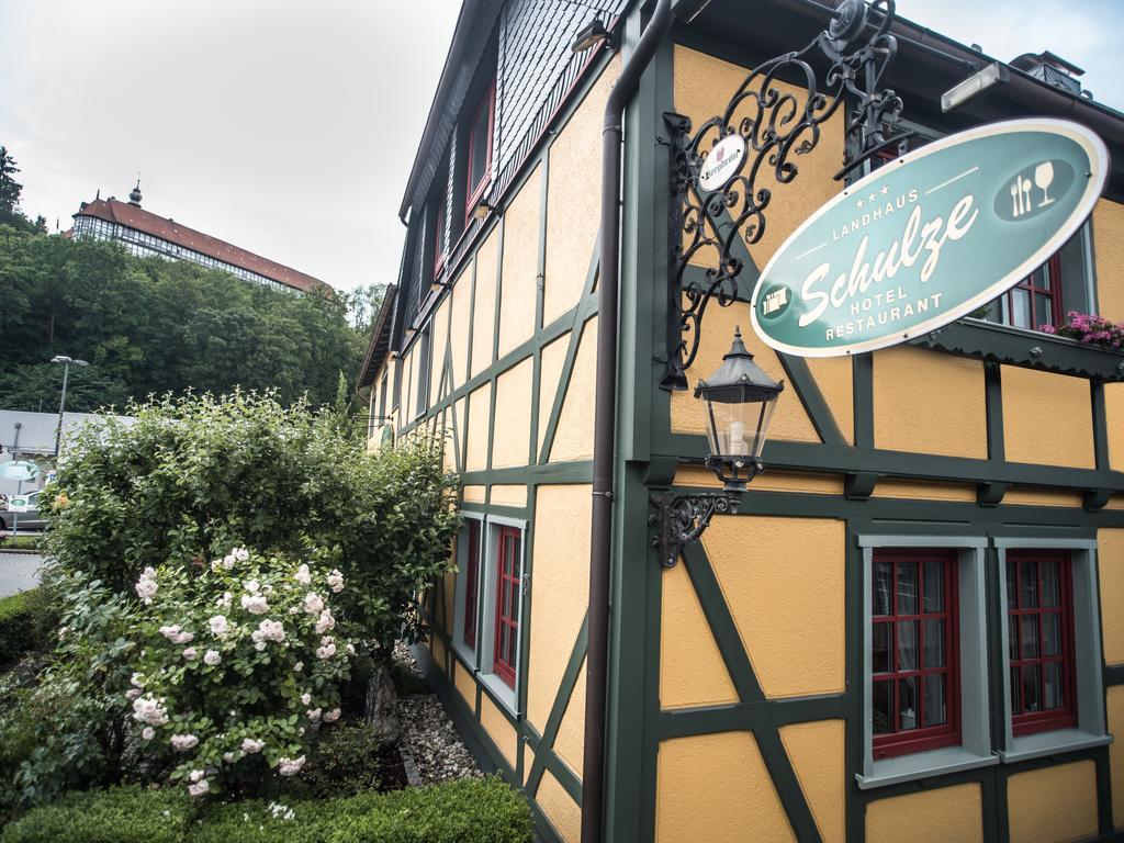 Landhaus Schulze - Ihr Hundefreundliches Hotel Im Harz هرتسبرغ آم هارتس المظهر الخارجي الصورة