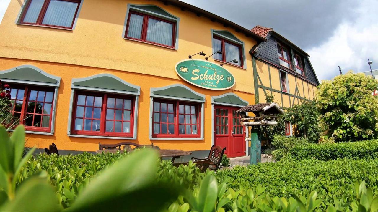 Landhaus Schulze - Ihr Hundefreundliches Hotel Im Harz هرتسبرغ آم هارتس المظهر الخارجي الصورة